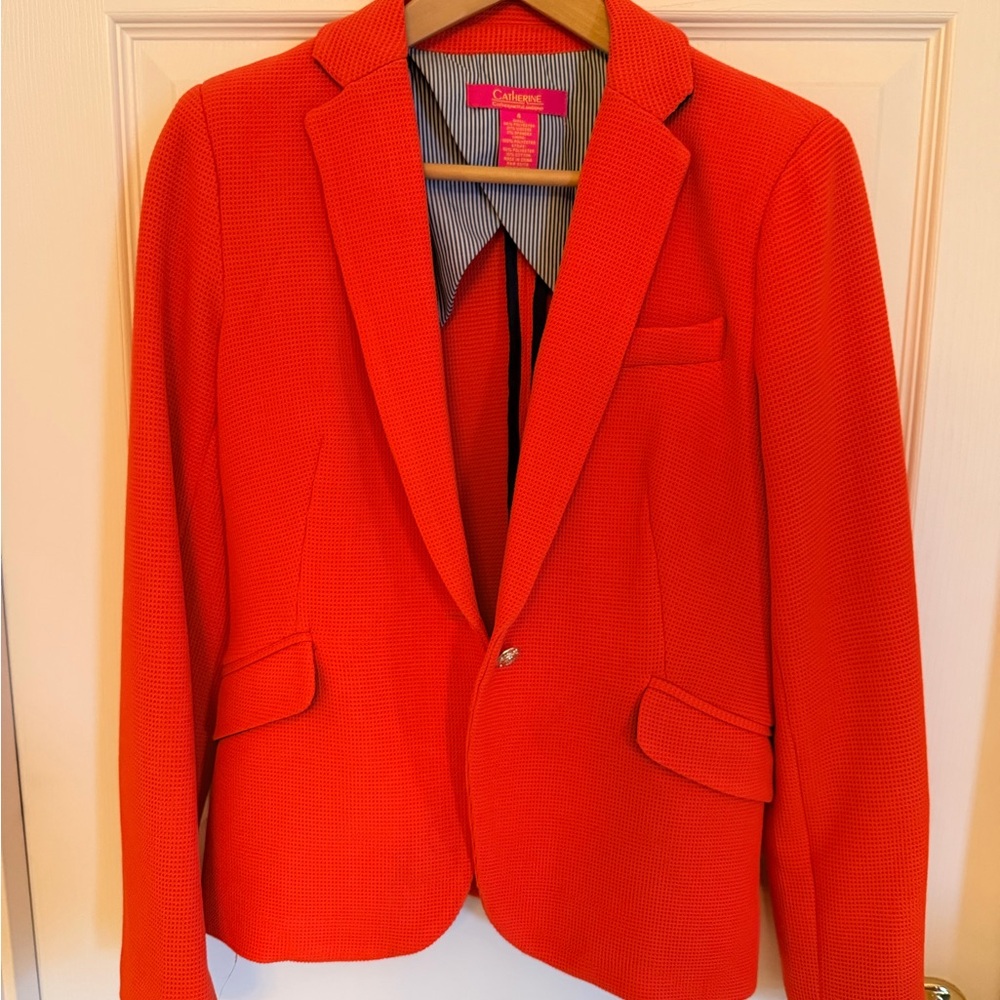 Catherine Malandrino Red Blazer